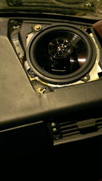 W124 dash speaker replacement (5.25") - PeachParts Mercedes-Benz Forum