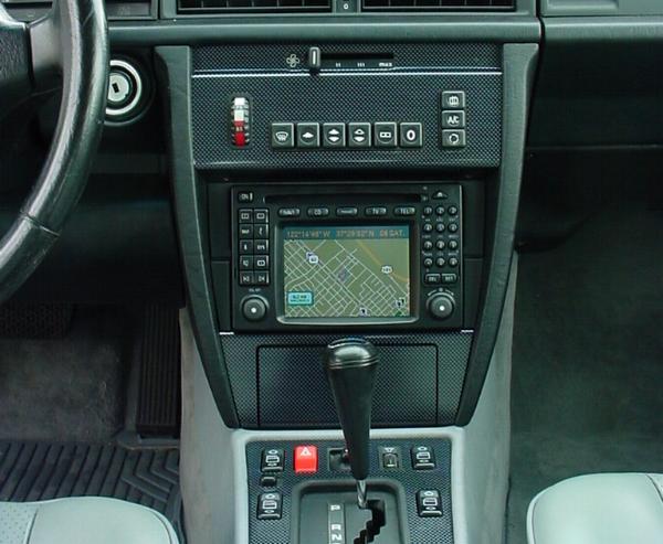 radio nav. screen in W124 - PeachParts Mercedes-Benz Forum