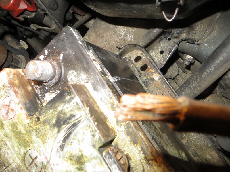 Dialectric grease on battery terminals; car won't start. - PeachParts  Mercedes-Benz Forum
