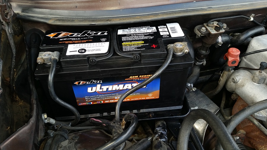 I am done with Flooded Lead Acid Batteries – an AGM battery is it! – -  PeachParts Mercedes-Benz Forum
