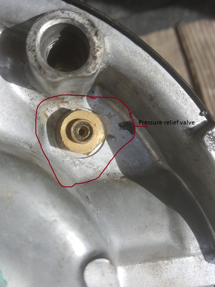 leak at ac compressor relief valve - PeachParts Mercedes-Benz Forum