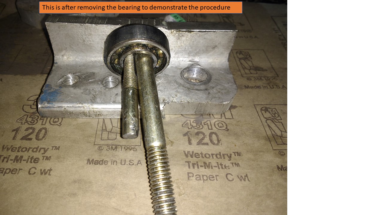 Homemade pilot bearing deals puller