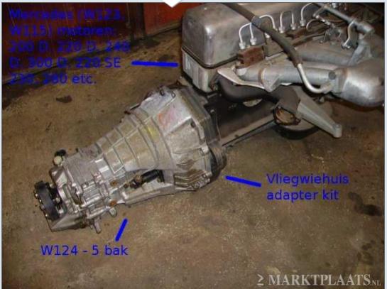 Kit to allow use of 5 speed W124 manual gearboxes in a W123 - PeachParts  Mercedes-Benz Forum