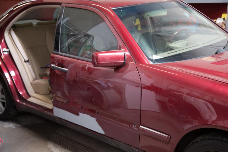W210 Rust around door molding/Bumper Respray - PeachParts Mercedes-Benz  Forum
