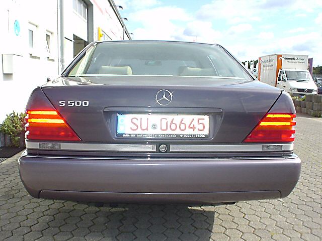 95-99 Taillight upgrade on 1993 W140 - PeachParts Mercedes-Benz Forum
