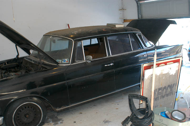 Mercedes w110 fintail parts #4