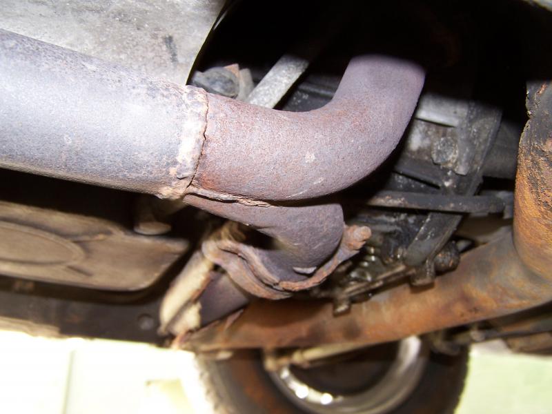 1980 w116 450SEL Exhaust, Muffler, Catalytic and Header Pipe ...